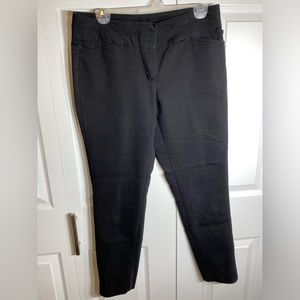 Ivanka Trump black ankle pants